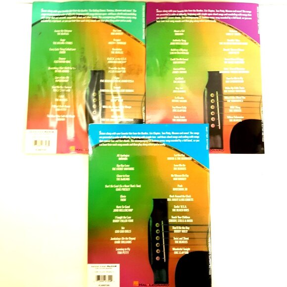 Hal Leonard Guitar Method Complete Edition Books 1, 2, 3, 12 x 9 Songbook - Picture 3 of 6